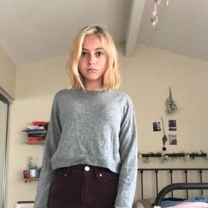 Brandy Melville Gray Sweater